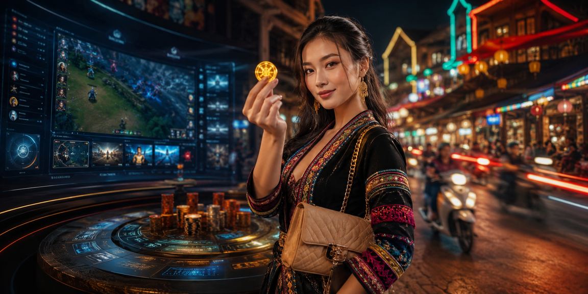 Màn hình cá cược esports rực rỡ tại Sapa về đêm